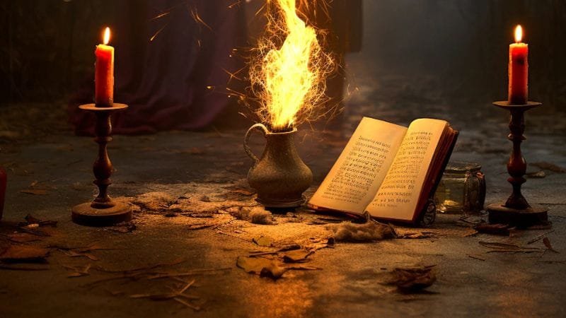 Powerful Necromantic Spell Powerful Necromantic Spell<br />